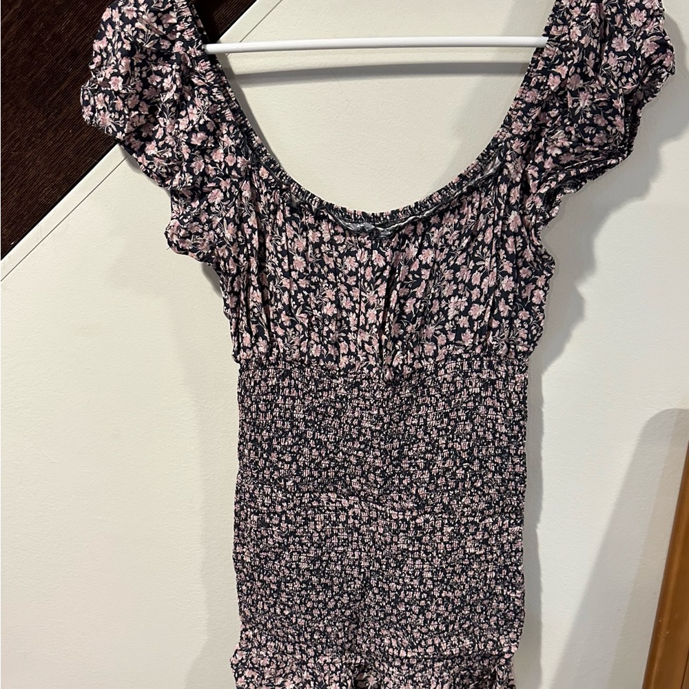Floral Ruffle Dress - Picture 2 of 3